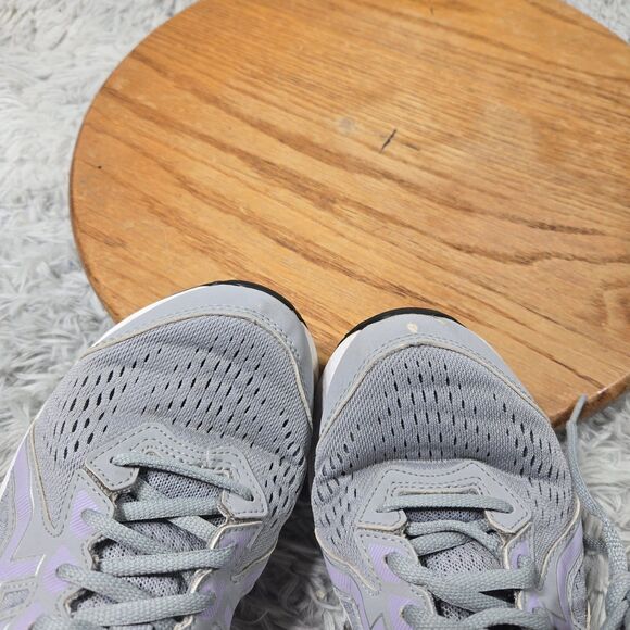 Asics Gel Contend 8 Womens Size 8 Sheetrock Digital Violet Retro Running Shoe - Picture 12 of 12